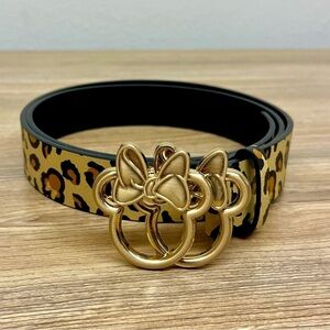 Disney Minnie Mouse Animal Print Belt